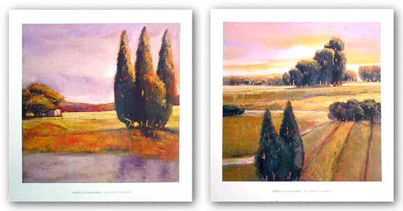 Summer Cypress and Sunset Cypress Set by Adina Langford