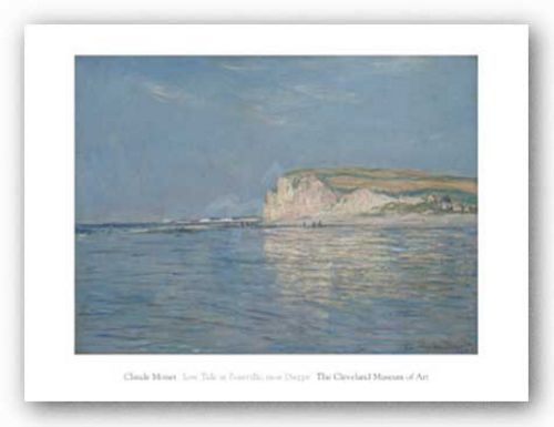 Low Tide at Pourville, near Dieppe, 1882 by Claude Monet