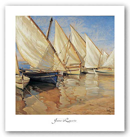 White Sails I by Jaume Laporta