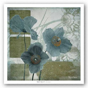 Cerulean Poppies I by Robert Lacie