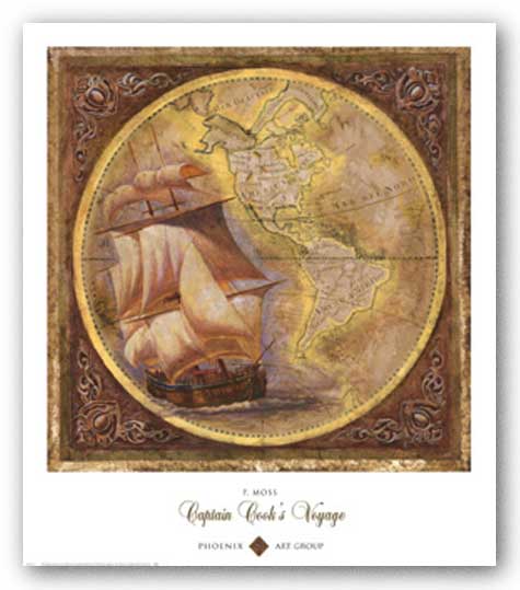 Captain Cook's Voyage by P. Moss