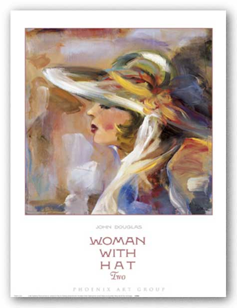 Woman with Hat Two by John Douglas