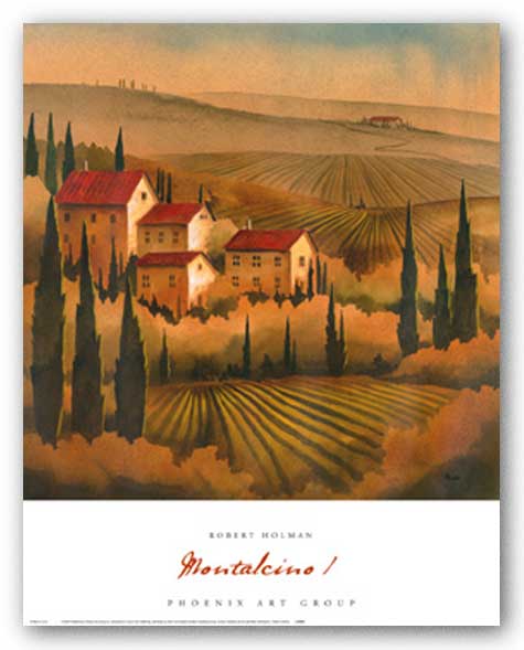 Montalcino I by Robert Holman
