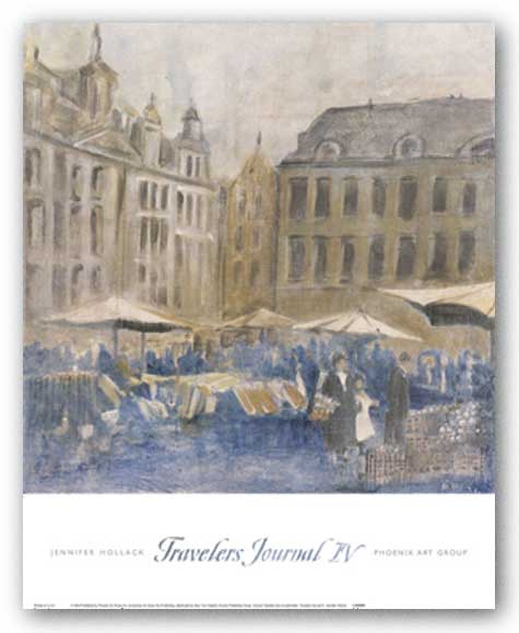 Travelers Journal IV by Jennifer Hollack