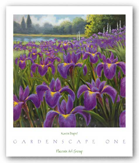 Gardenscape One by Karen Dupre