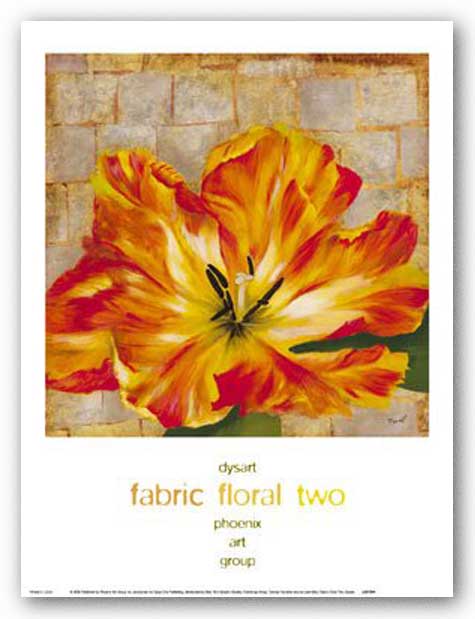 Fabric Floral Two by Dysart