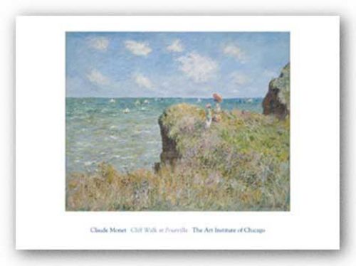 Cliff Walk at Pourville, 1882 by Claude Monet