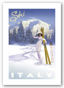 Ski Italy by Kem McNair