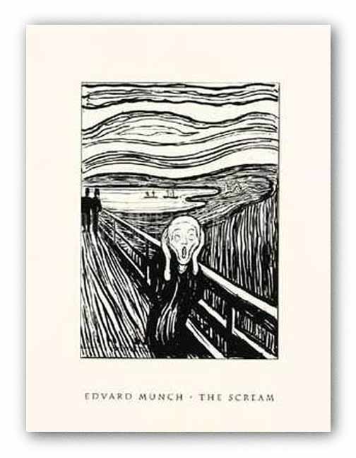 The Scream - Serigraph by Edvard Munch