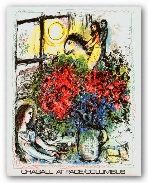 La Chevauchee by Marc Chagall