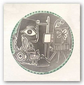 Plates (no text) by Pablo Picasso