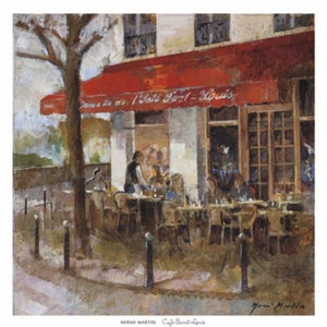 Cafe Saint Louis by Noemi Martin