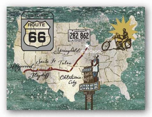 Rettro Roadtrip II - Route 66 by James Nocito
