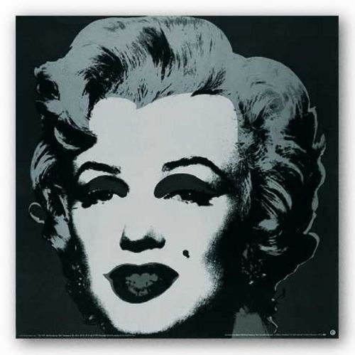 Marilyn Black - Small by Andy Warhol
