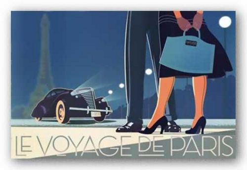 Le Voyage de Paris II by David Brier