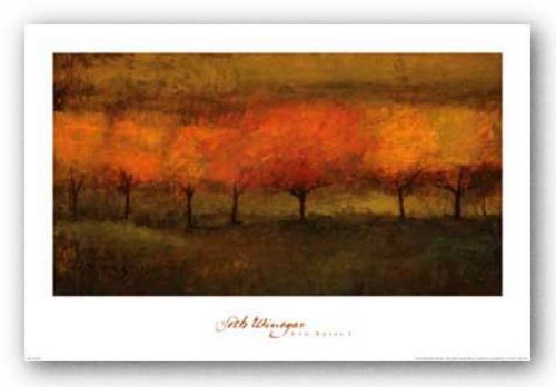 Red Trees I by Seth Winegar