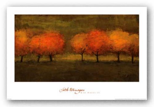 Red Trees II by Seth Winegar