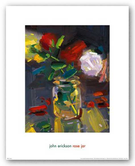 Rose Jar by John Erickson