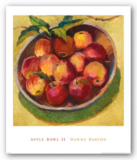 Apple Bowl II by Dawna Barton
