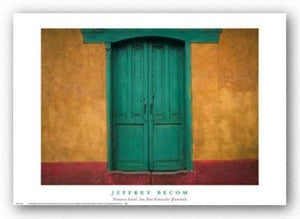 Turquoise Lintel, San Juan by Jeffrey Becom