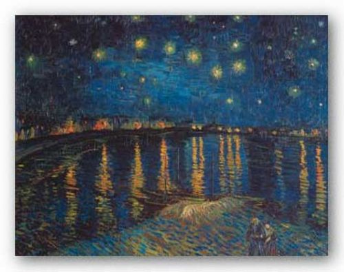 Starlight Over the Rhone by Vincent van Gogh