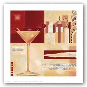 Manhattan Cocktail by Lucy Barnard
