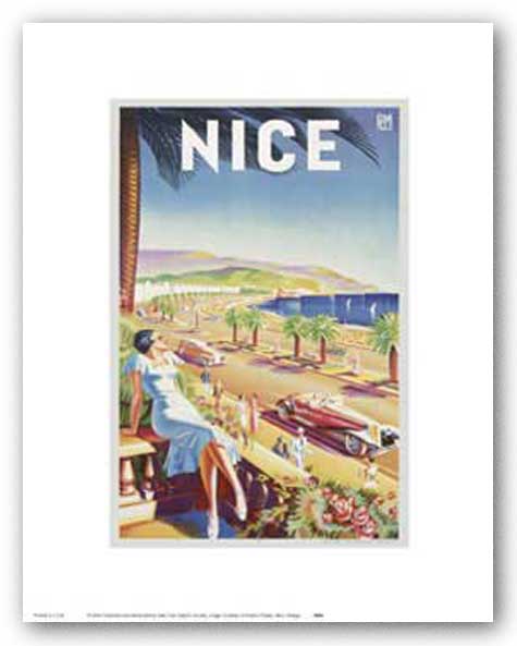 Nice by Reproduction Vintage Poster