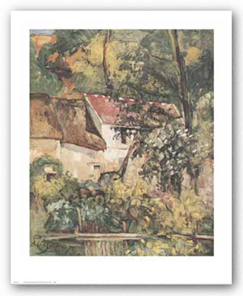 House of Pere Lacroix by Paul Cezanne