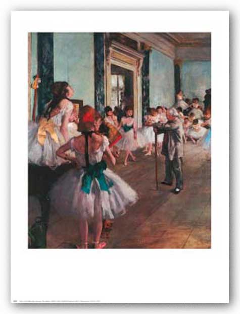 The Dancing Class by Edgar Degas