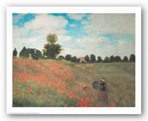 Les Coquelicots by Claude Monet
