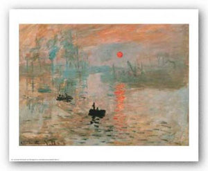 Impression, Sunrise (green) by Claude Monet