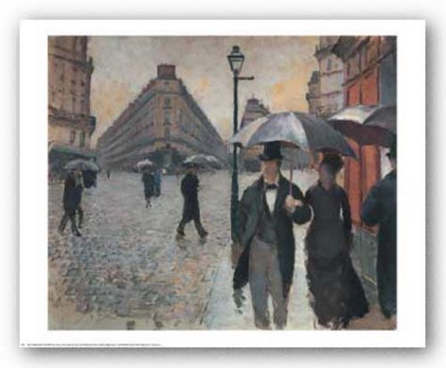 Paris, a Rainy Day, 1877 by Gustave Caillebotte