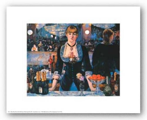 Bar at the Folies Bergere by Edouard Manet