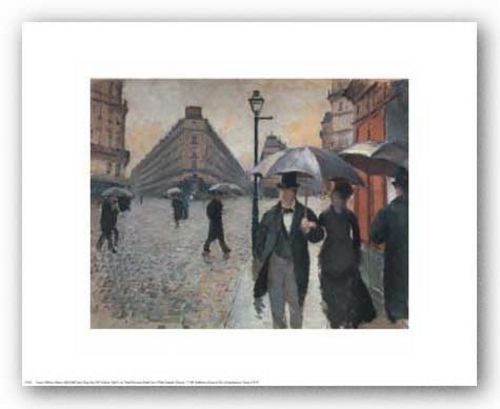 Paris, a Rainy Day, 1877 by Gustave Caillebotte