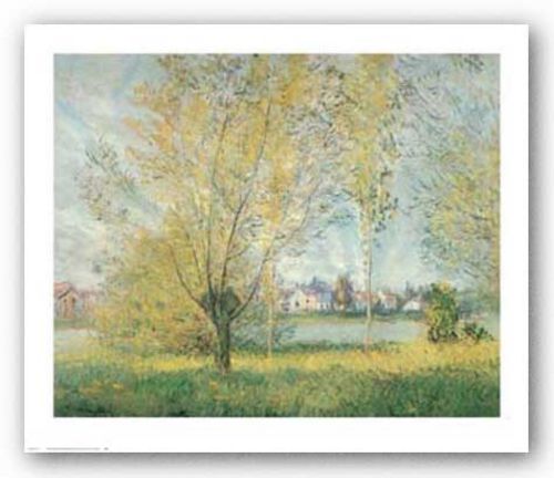 Willows of Vetheuil by Claude Monet
