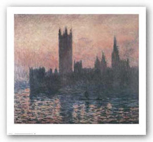 The Houses of Parliament by Claude Monet