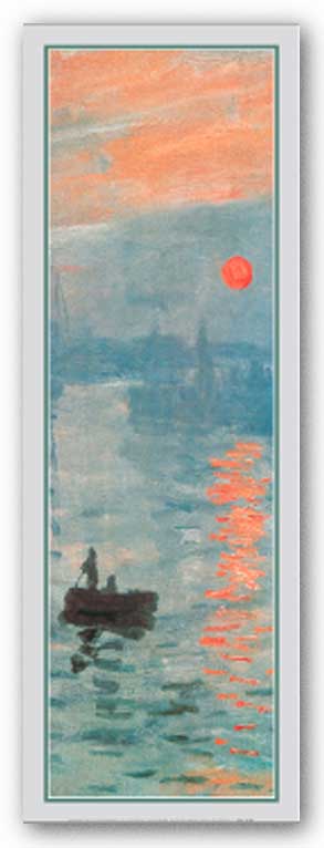 Le Lever Du Soleil (Detail) (Blue) by Claude Monet