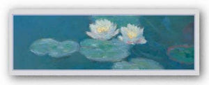 Nympheas Effet du Soir (Detail) by Claude Monet