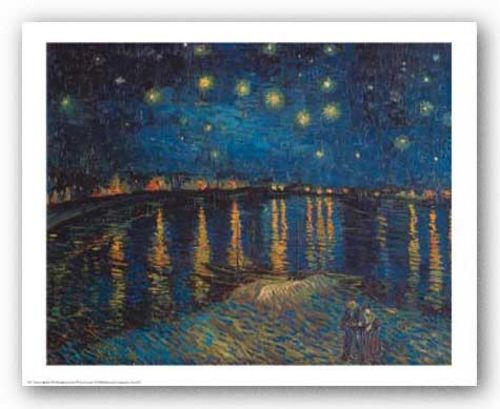 Starlight Over the Rhone by Vincent Van Gogh