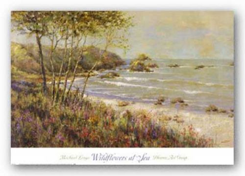 Wildflowers at the Sea by Michael Longo