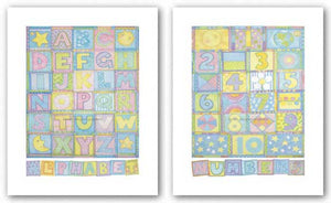 Numbers and Alphabet Set by Cheryl Piperberg