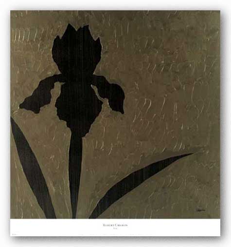 Iris (Gold Foil) by Robert Charon