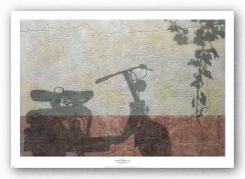 Old Motorbike Shadow by Josep Cisquella