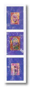 Indigo Mask Trio by Charles W. Grant, Jr.