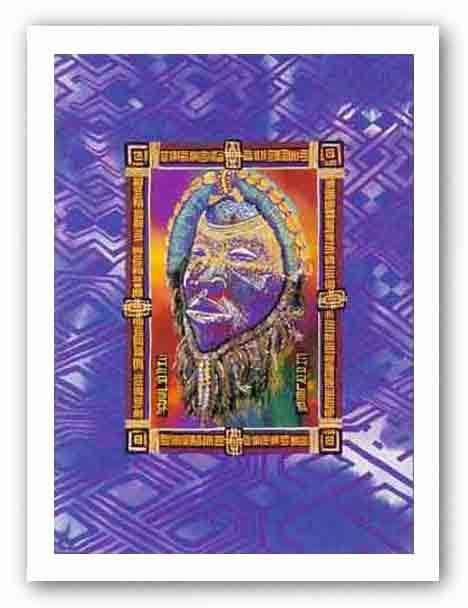 Indigo Mask II by Charles W. Grant, Jr.