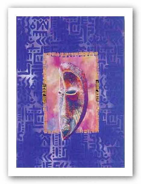 Indigo Mask III by Charles W. Grant, Jr.