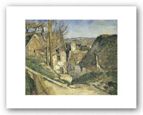 The House of the Hanged Man (La maison du pendu), Auvers sur Oise, 1873  by Paul Cezanne