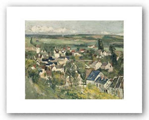 Auvers, Panoramic View, 1873/75 by Paul Cezanne