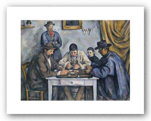 The Card Players, 1890-1892 by Paul Cezanne