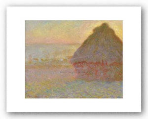 Grainstack (Sunset), 1891 by Claude Monet
